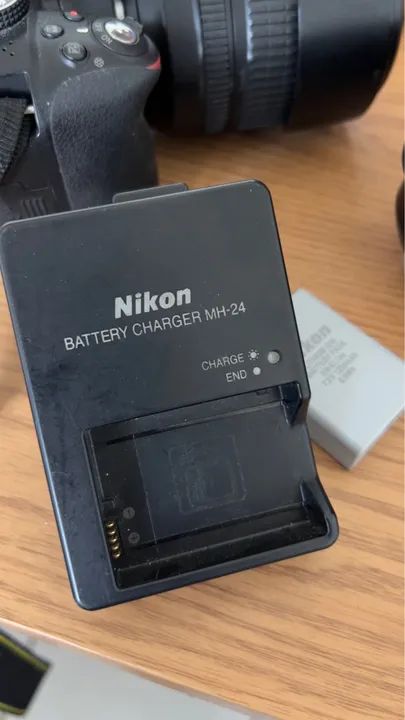 Câmera DSLR Nikon D3200 com Lente 18-105mm - Foto 5