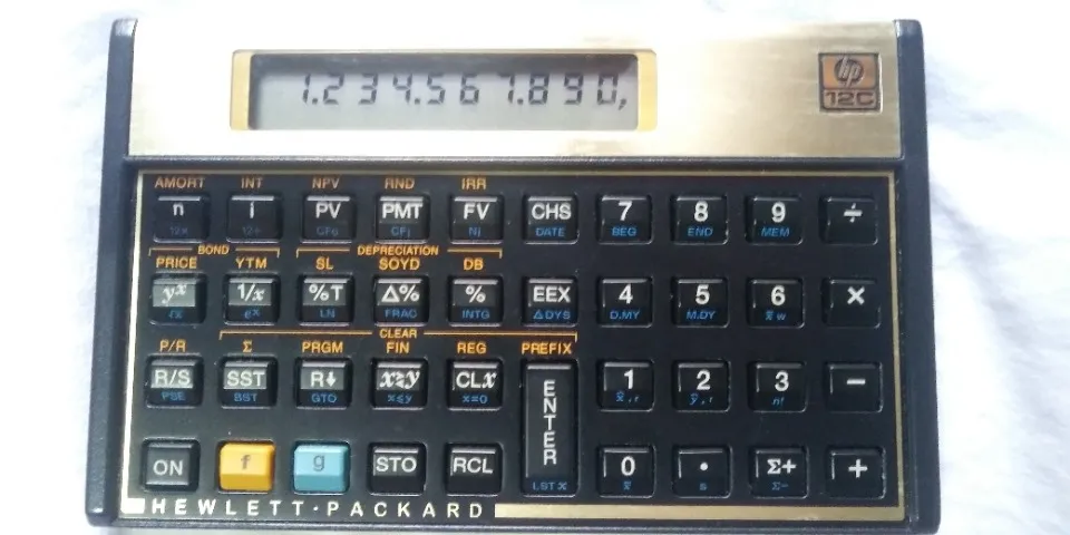 HP 12C Gold Calculadora Financeira