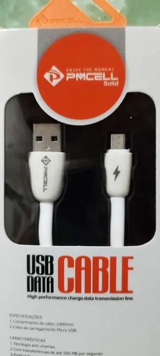 Cabo USB de dados e carregamento - Precall - CB-15 - Foto 4