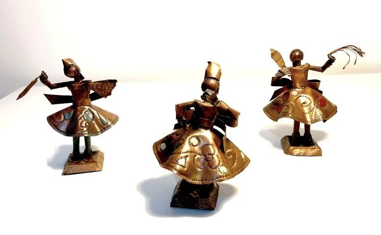 Dançarinas Místicas em Puro Cobre - Foto 2