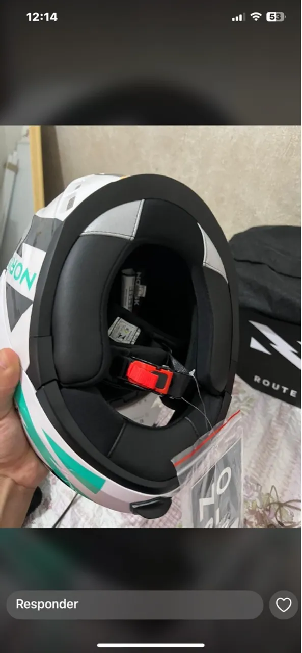 Capacete Norisk - Tam 60 / Novo com nota fiscal