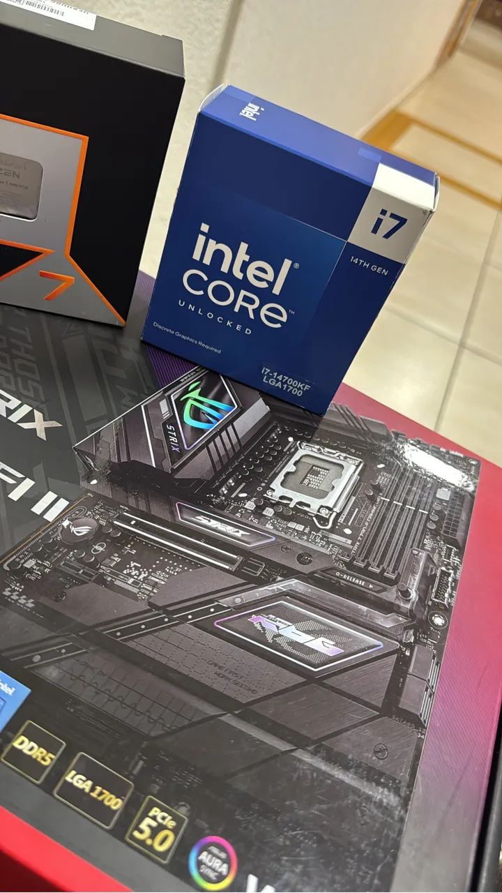 KIT I9 14900KF + Z790-F ROG STRIX - Peças de Hardware - Samambaia