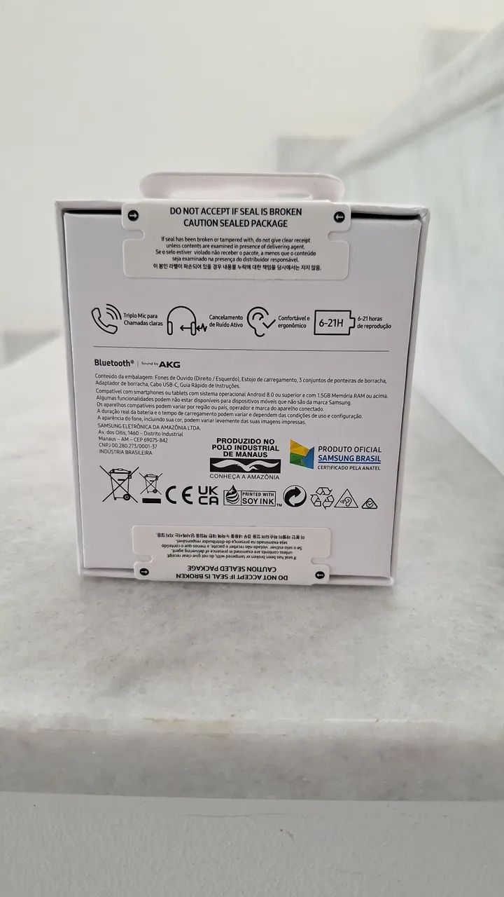 Galaxy Buds FE - (NOVO -LACRADO) Fones de Ouvido Bluetooth - Foto 2