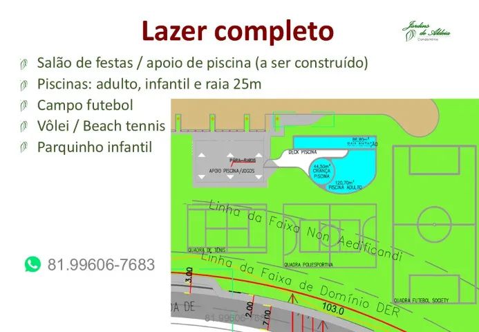 Lote 1.000m2 condomínio Jardins de Aldeia - Foto 7