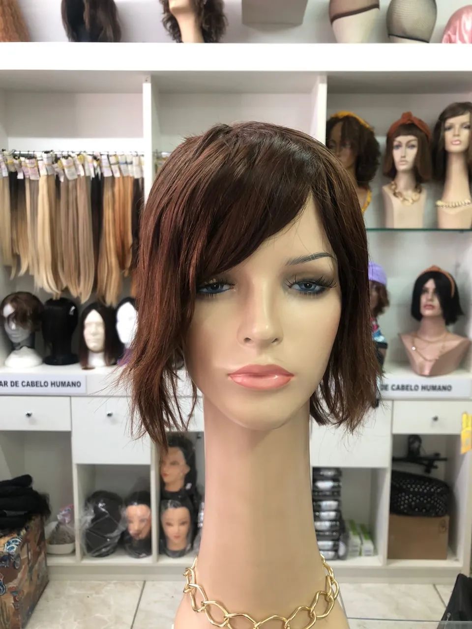 Perucas cabelos humanos valor da unidade excelente preço oportunidade ! - Foto 2
