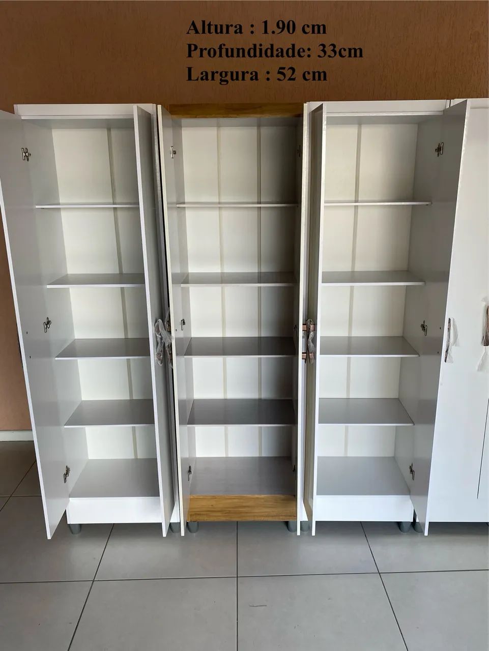 Armário multiuso com prateleiras - entrego  - Foto 4