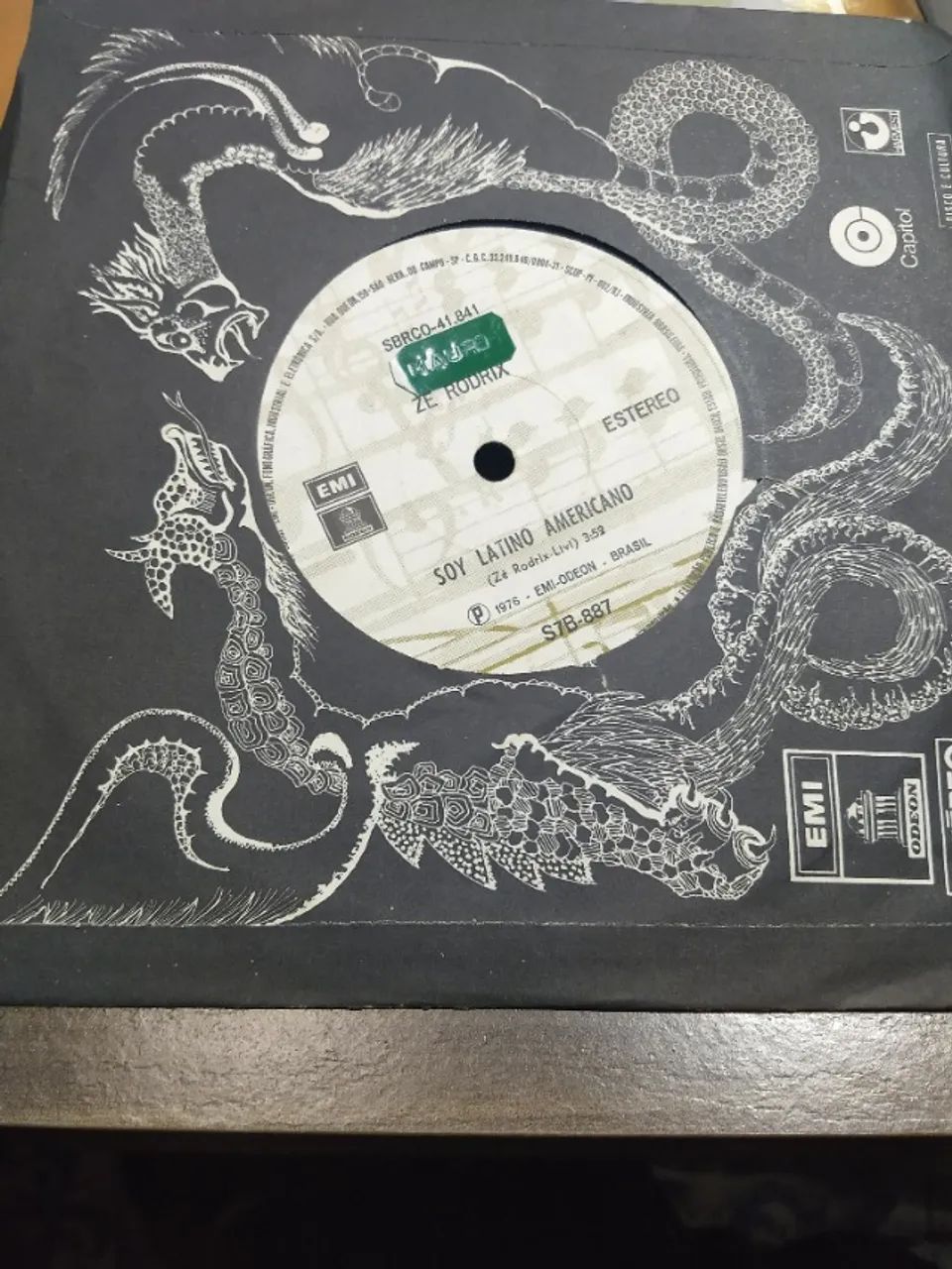 Compacto Vinil Zé Rodrix - Soy Latino Americano