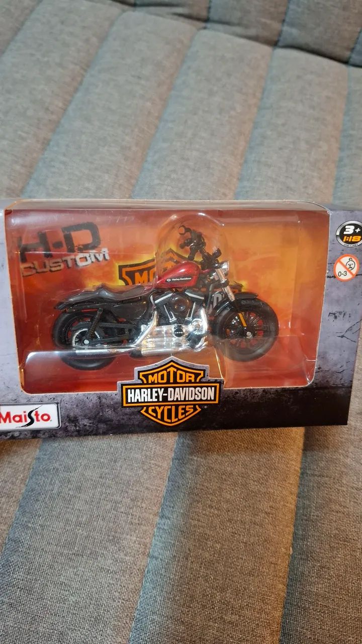 Moto Harley Davidson Custom - Maisto
