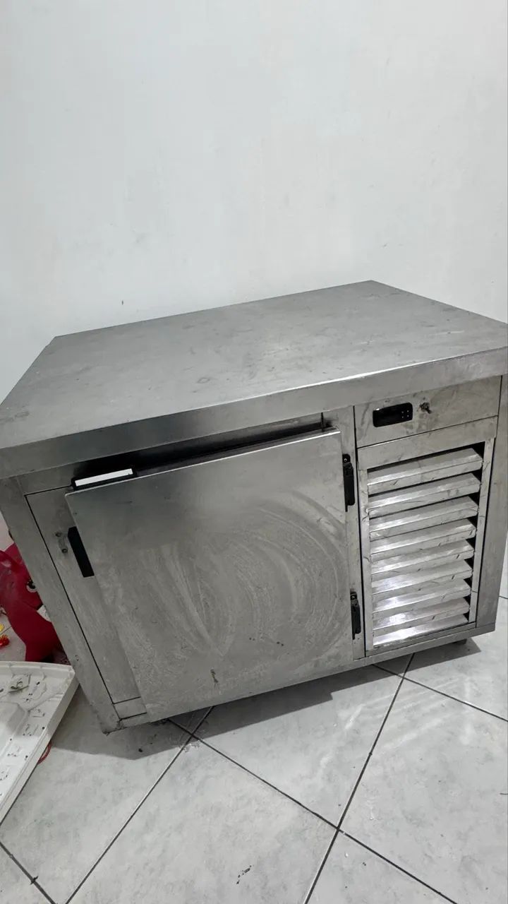 Balcão refrigerado inox (Aceito propostas)