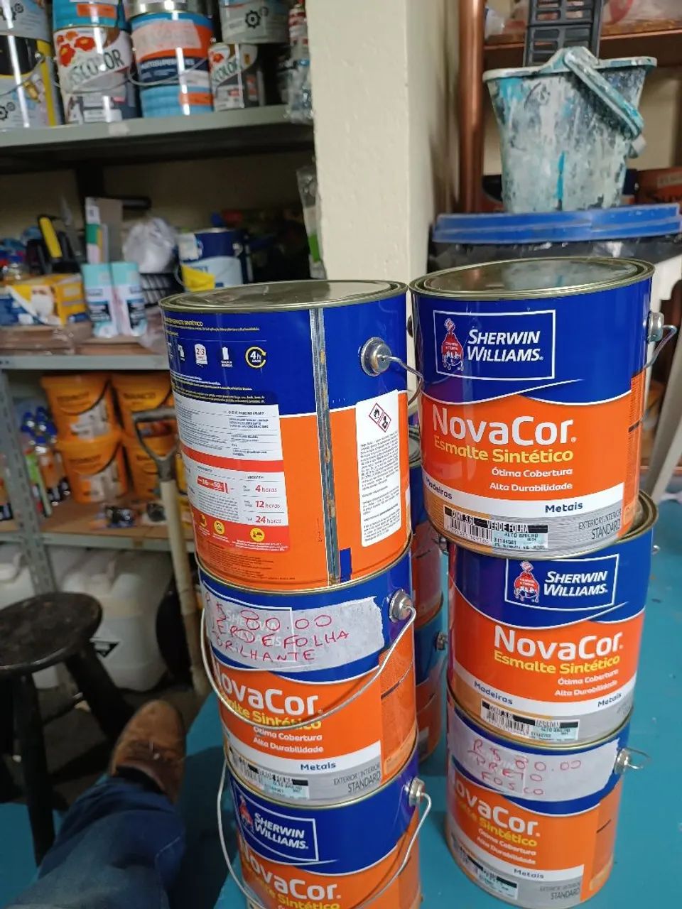 Tinta Esmalte Sintético Nova Cor 3,6L  - Foto 6