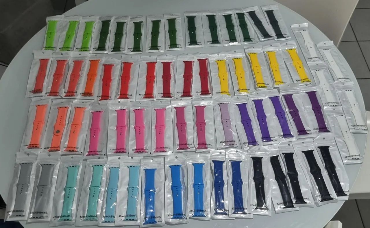 Pulseiras para applewatch e smartwatch iwo, cores e modelos diversos - Foto 5