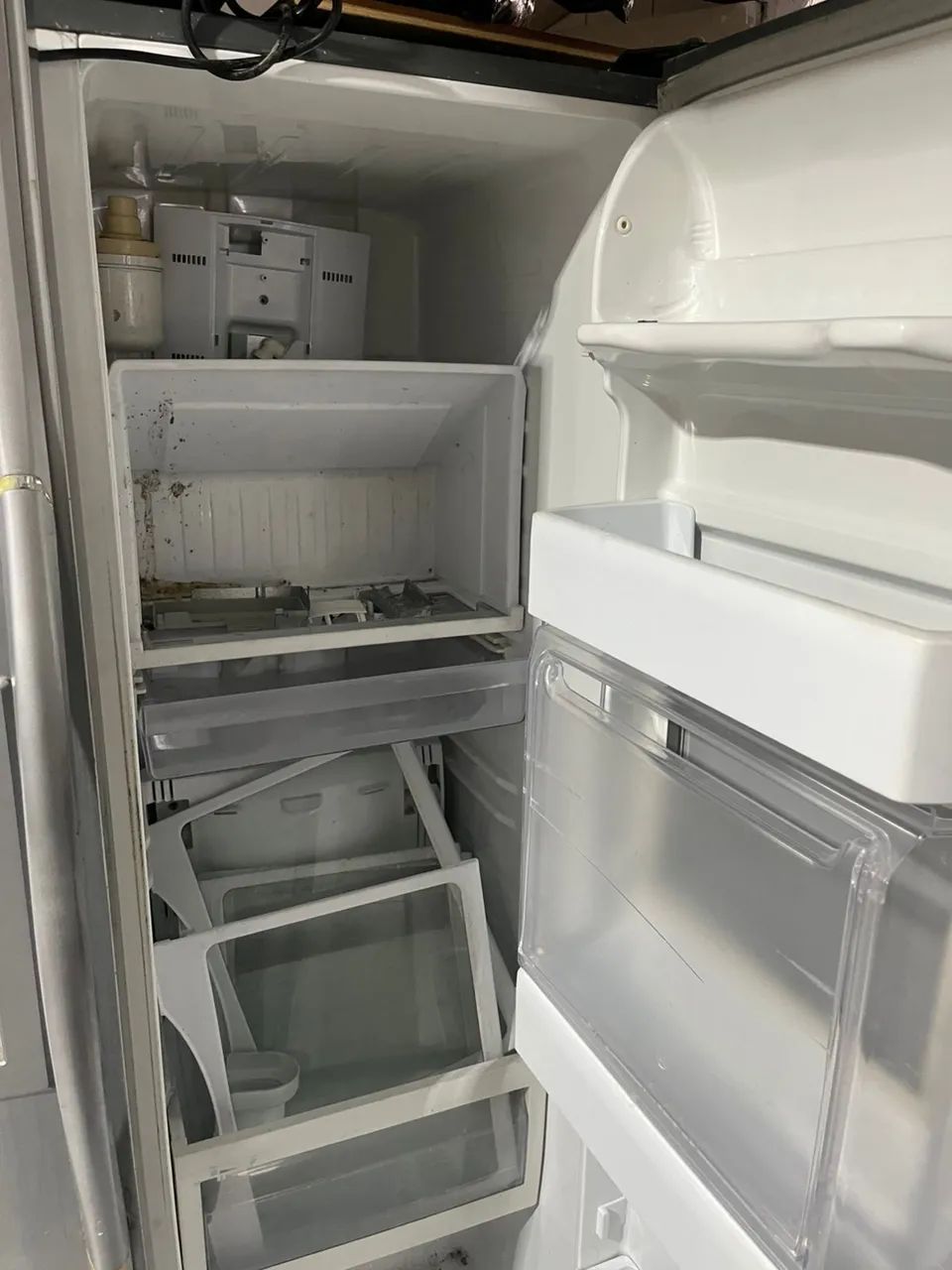 Geladeira sansung side-by-side 220 V (com defeito) - Foto 4