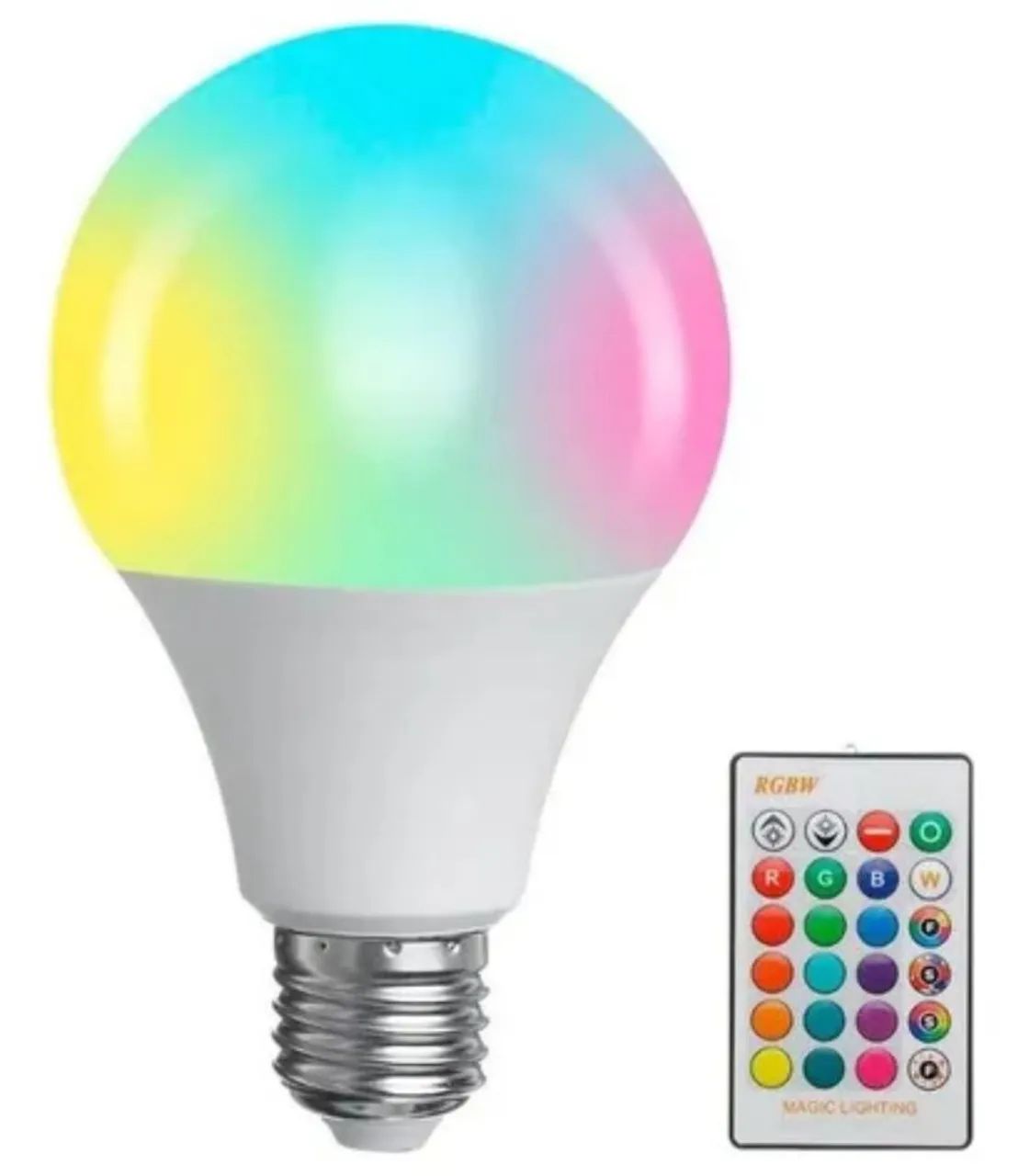 Lâmpada Inteligente RGB com Controle Remoto - Foto 5