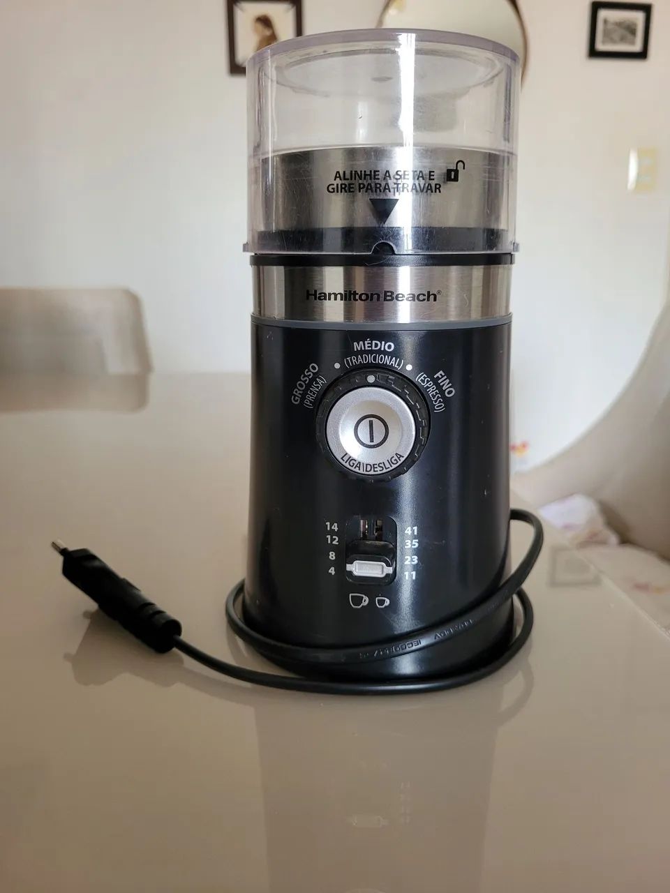 Moedor de Café Hamilton Beach 127 V Eletroportáteis Para