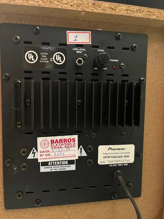 Home Theater Pioneer VSX-D308 - 5.1 Canais - Foto 3