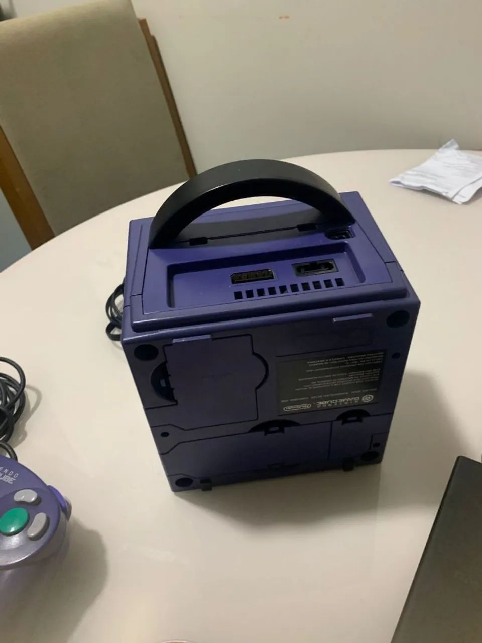 Nintendo Game Cube impecável e completo + Jogo - Foto 4