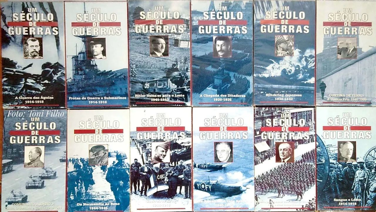 Coleção em fitas VHS - Um Século de Guerras  - Foto 5