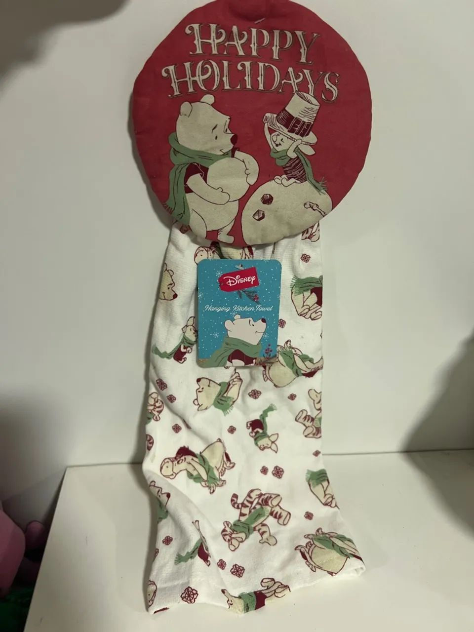 Bate mão pano de prato Disney Pooh 