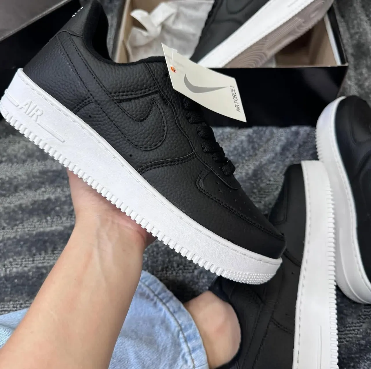 Tênis Preto Nike Air Force