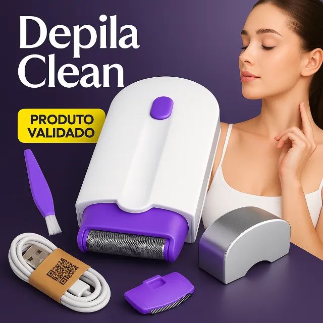 Depila Clean      NOVO      PAGUE SÓ NA ENTREGA