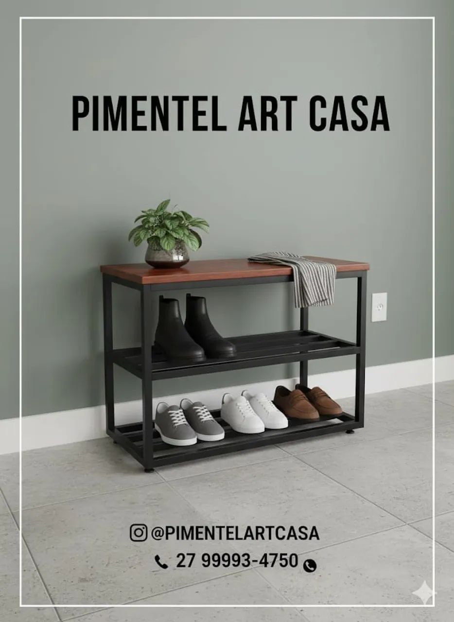 Sapateira estilo industrial  - Foto 4