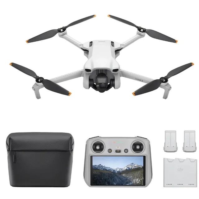 Drone Dji Mini 3 Fly More Combo,Rc 1 Ano de Garantia 