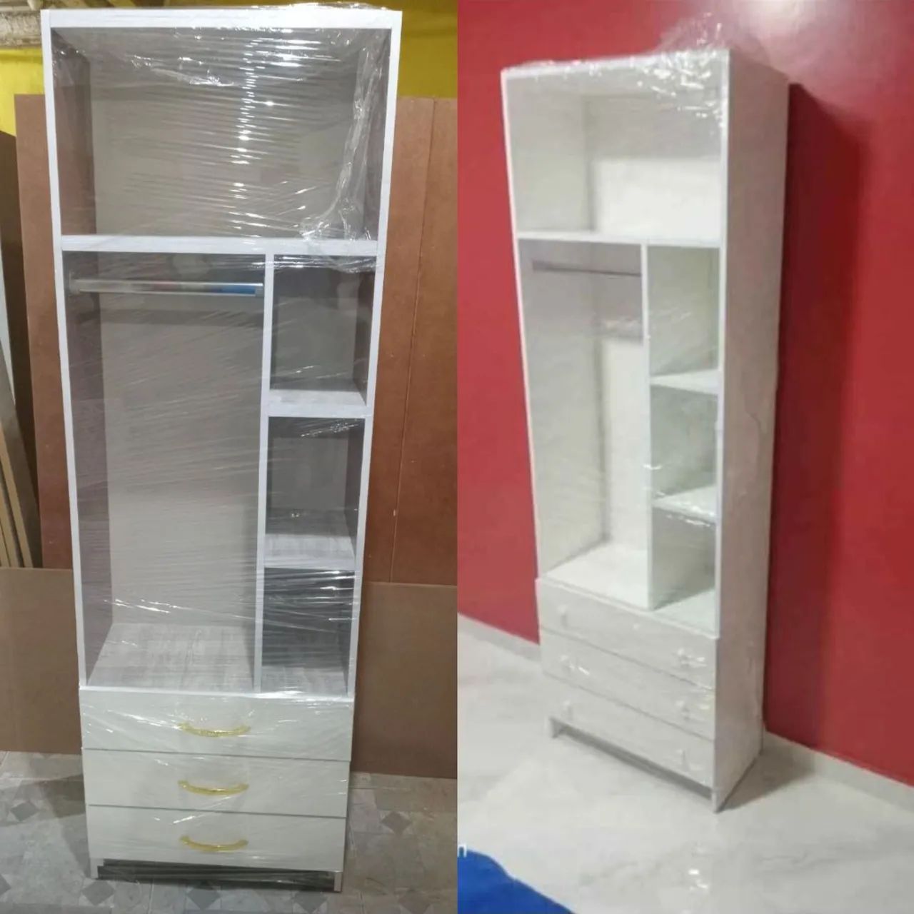 Closet branco à pronta entrega
