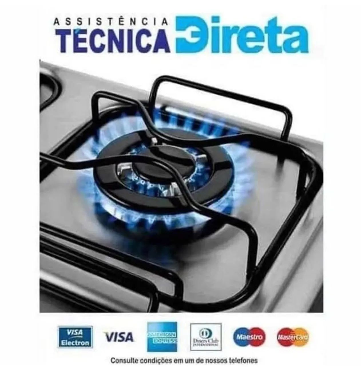Assistência Técnica Direta em Fogão
