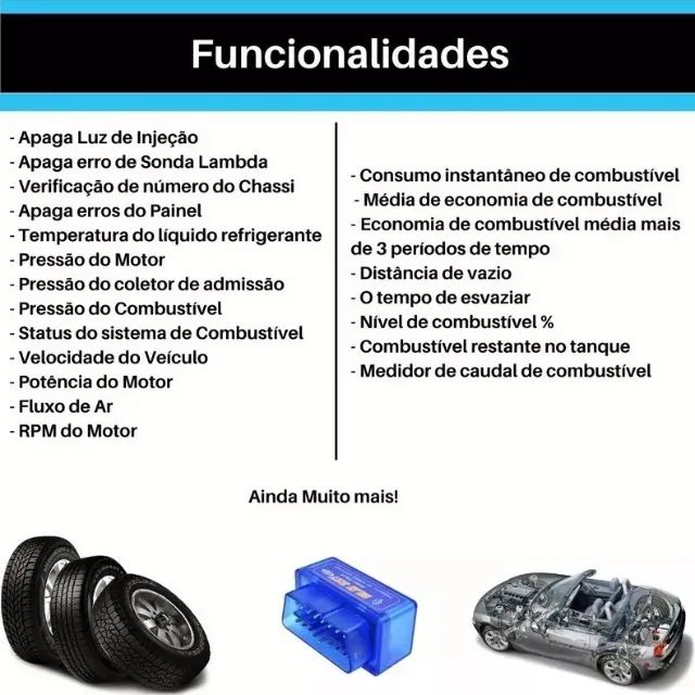scanner automotivo bluetooth android elm327 - Foto 3