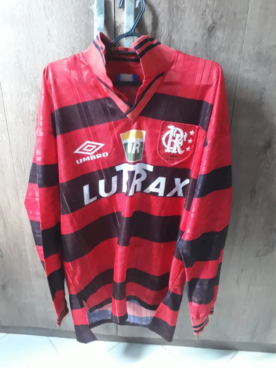 Camisa Flamengo Umbro Retrô ( ROMÁRIO ) - Foto 3