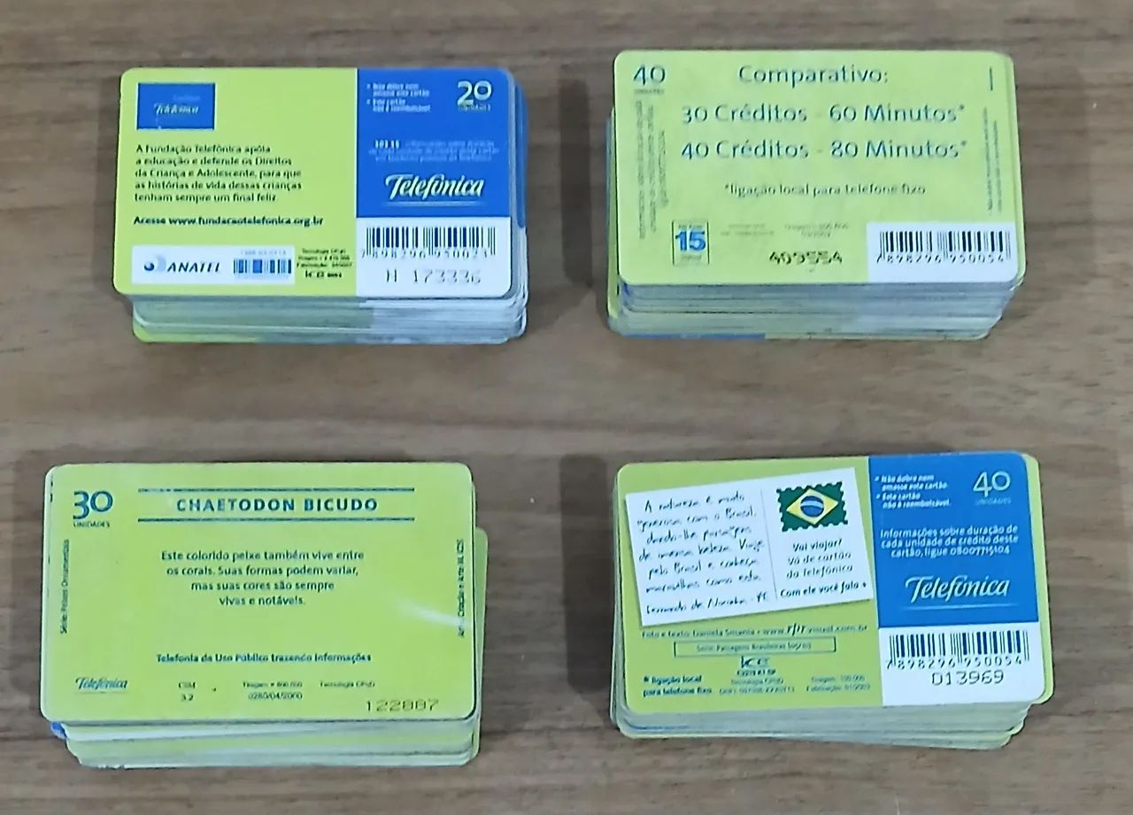 Lote Com 379 Cartões telefônicos - Foto 5