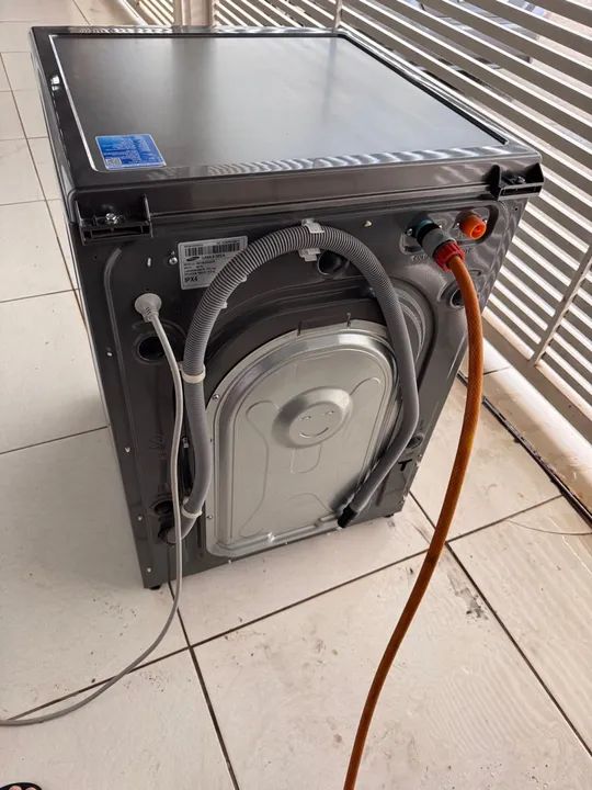 Lava e seca inox Samsung 10kg  - Foto 5