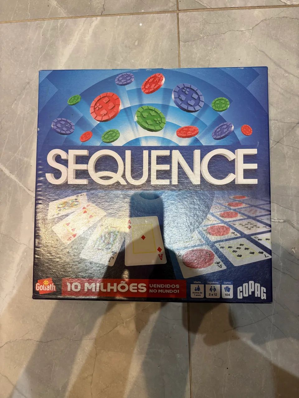 Jogo de tabuleiro Sequence-Copag