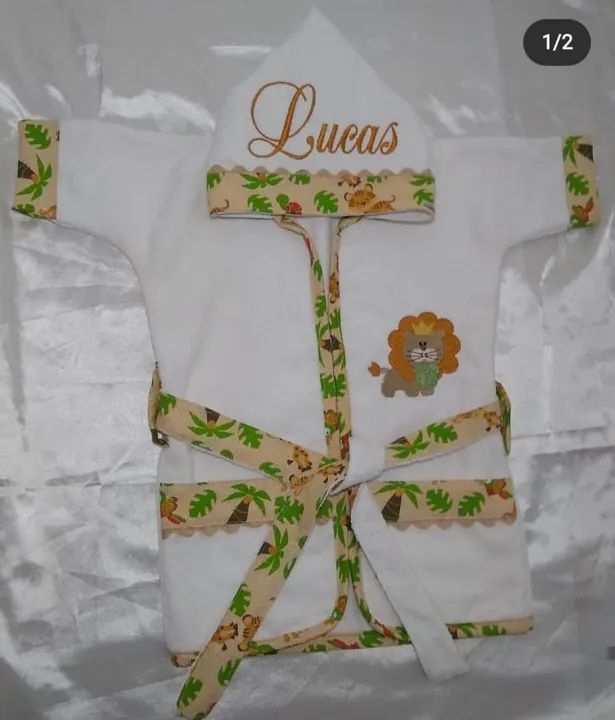 Roupão com Capuz - Personalizado  - Foto 5