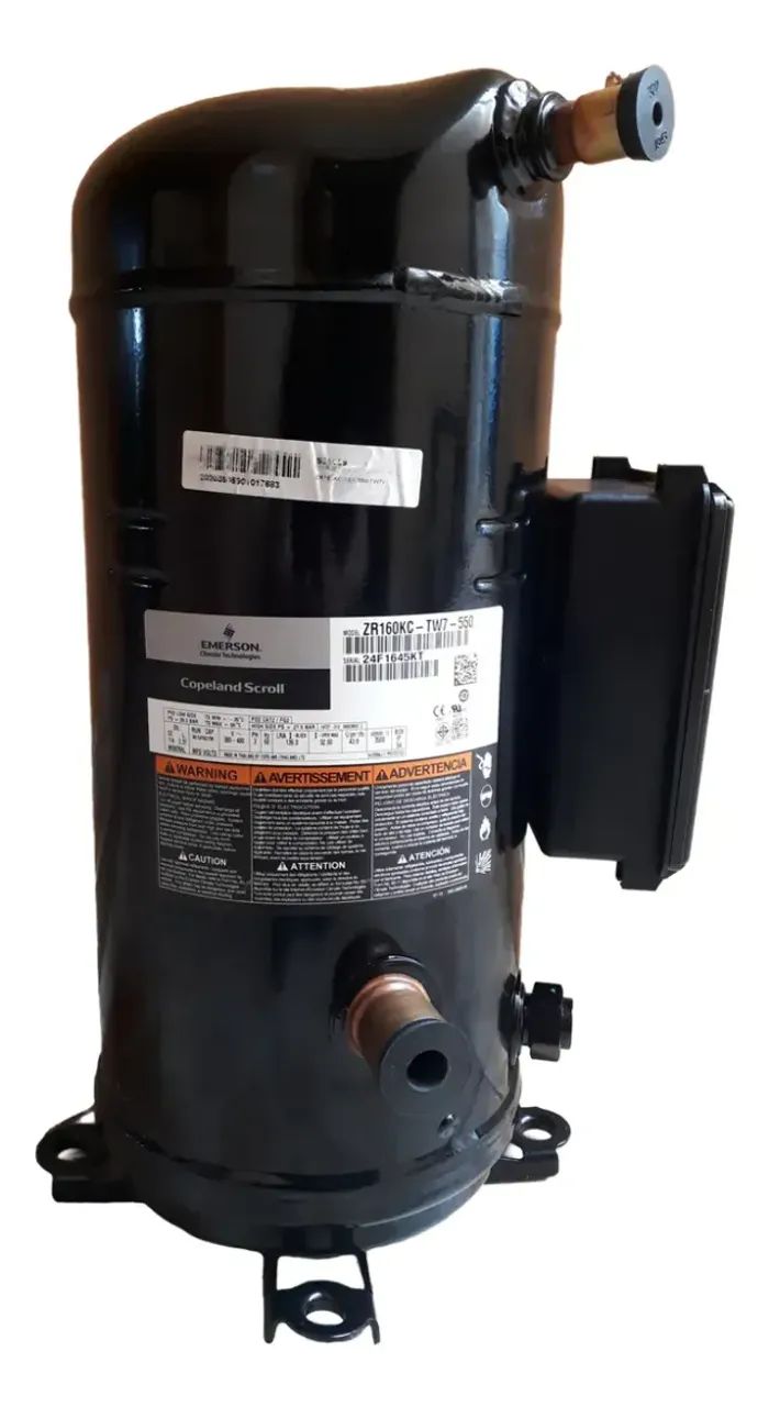 Compressor Copeland Scroll Zr160kc-tw7-550,380v, Btus 160000 Novo
