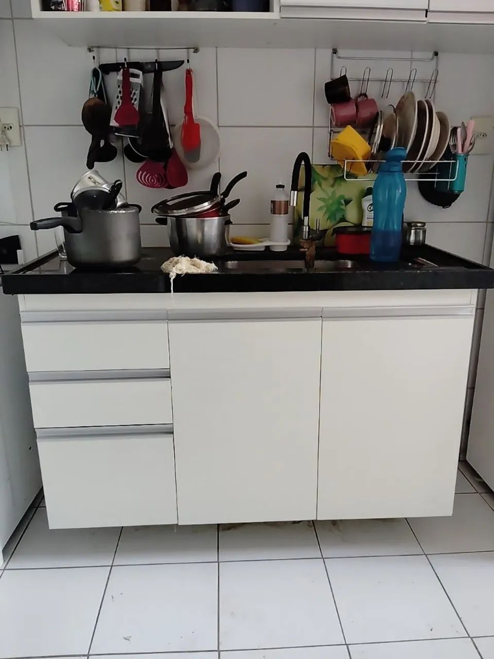 Armário de cozinha branco  - Foto 3