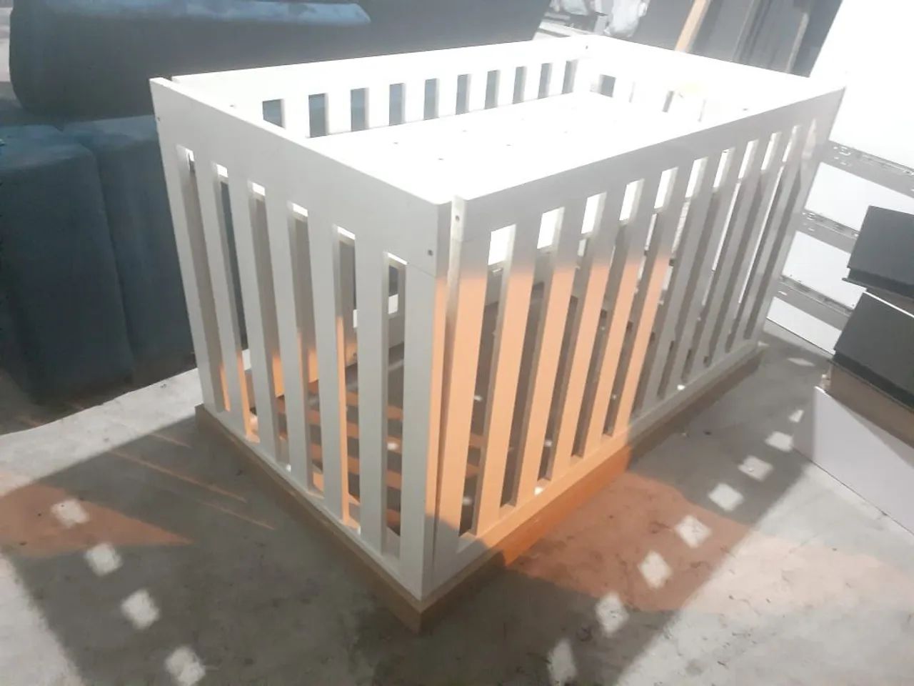 Berço c/ colchão novo ENTREGO 