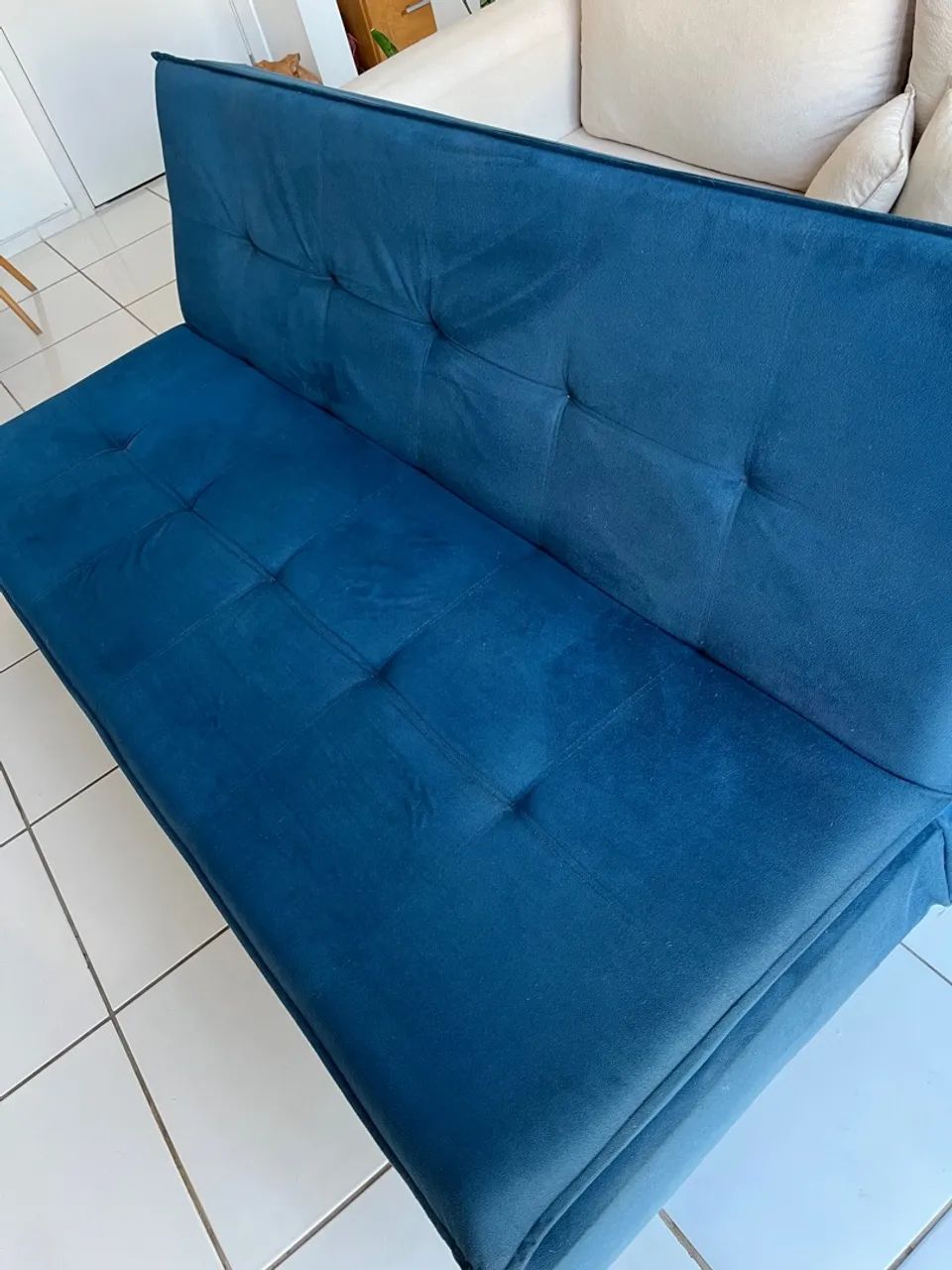 Sofá Cama Azul - Foto 2
