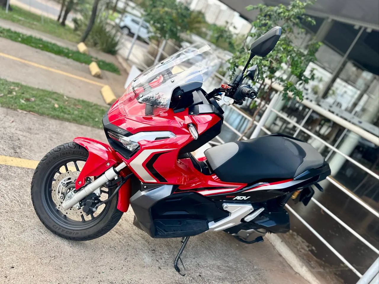 Vendo Honda ADV 150cv 2021 Vermelha  - Foto 5