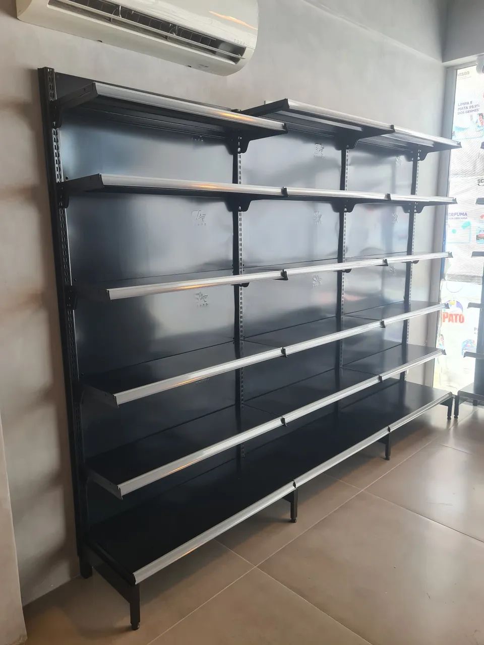 Prateleiras de Aço para Comércio - Novas - Foto 6