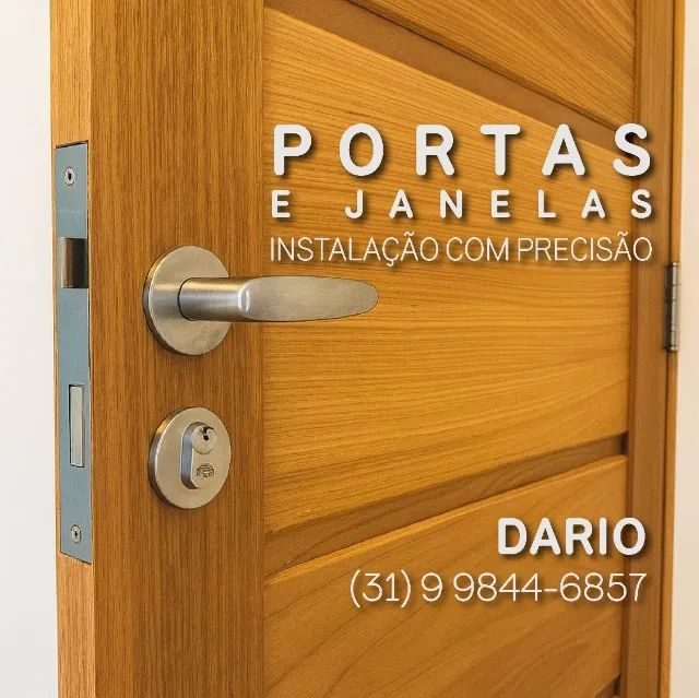 Instalação de Portas e Janelas de Madeira - Foto 2