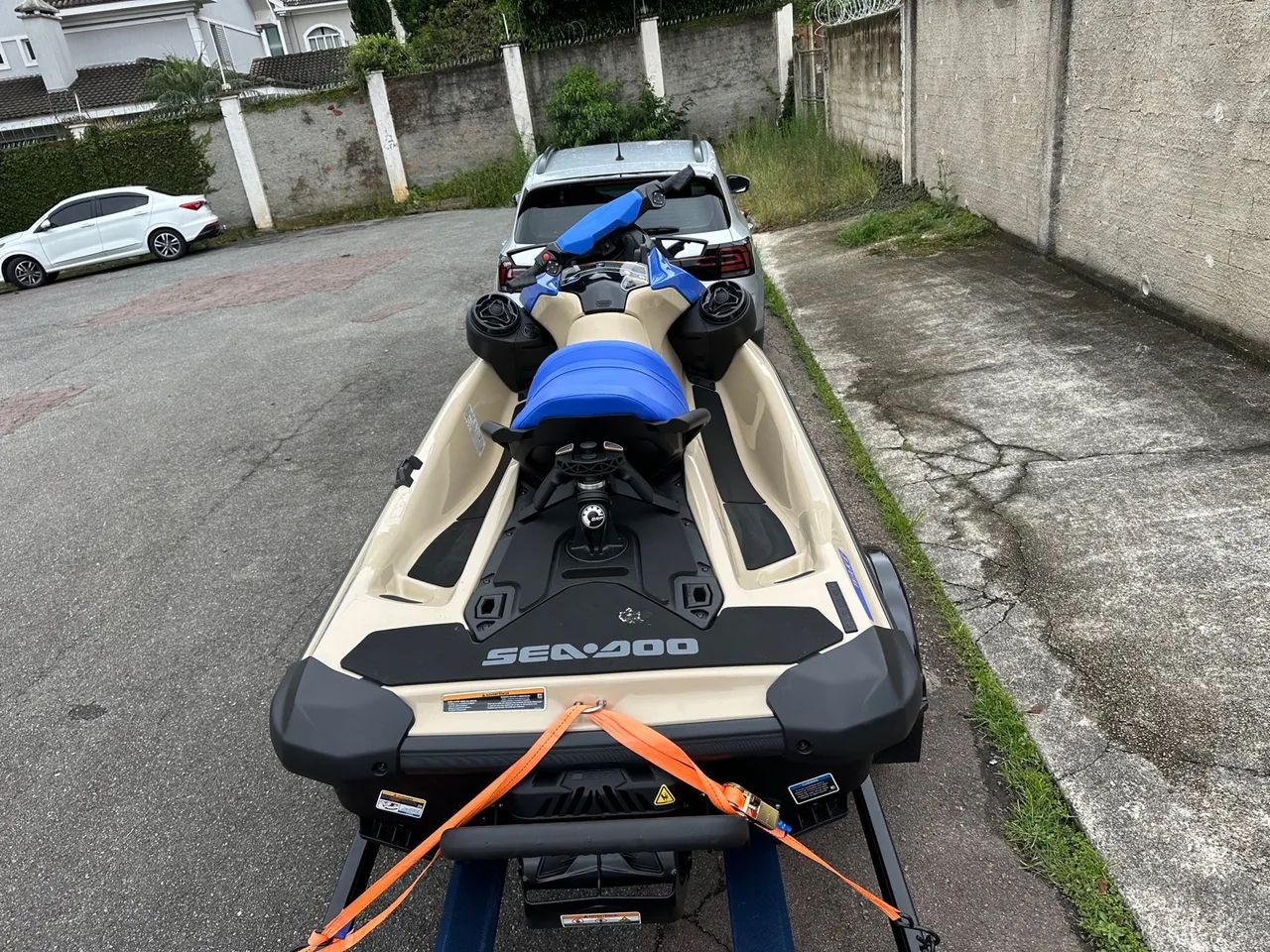 Jet SKY Wake 2025 OKM ,sem uso 170 com carretinha c/som original , escada - Foto 4