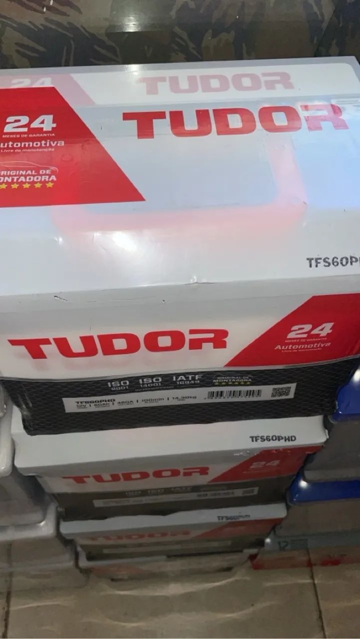 Bateria tudor 60 ah primeira linha  - Foto 3