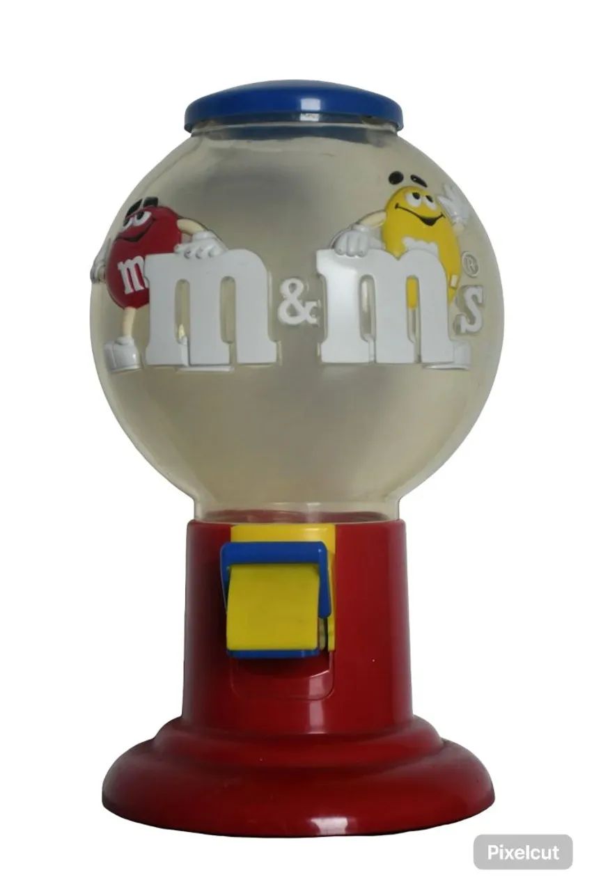 Dispenser m&ms antigo 