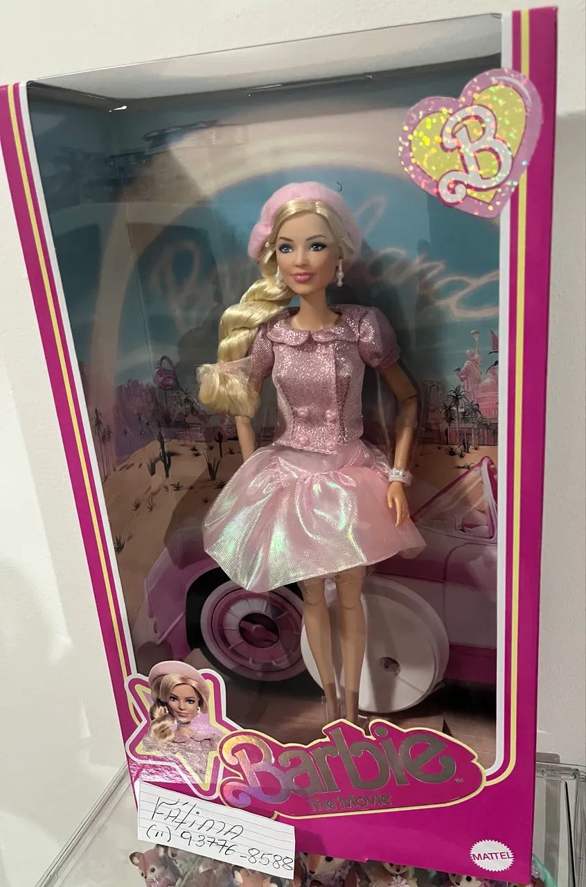 BARBIE COLEÇÃO PINK BERET THE MOVIE - MATTEL - Brinquedos e Jogos