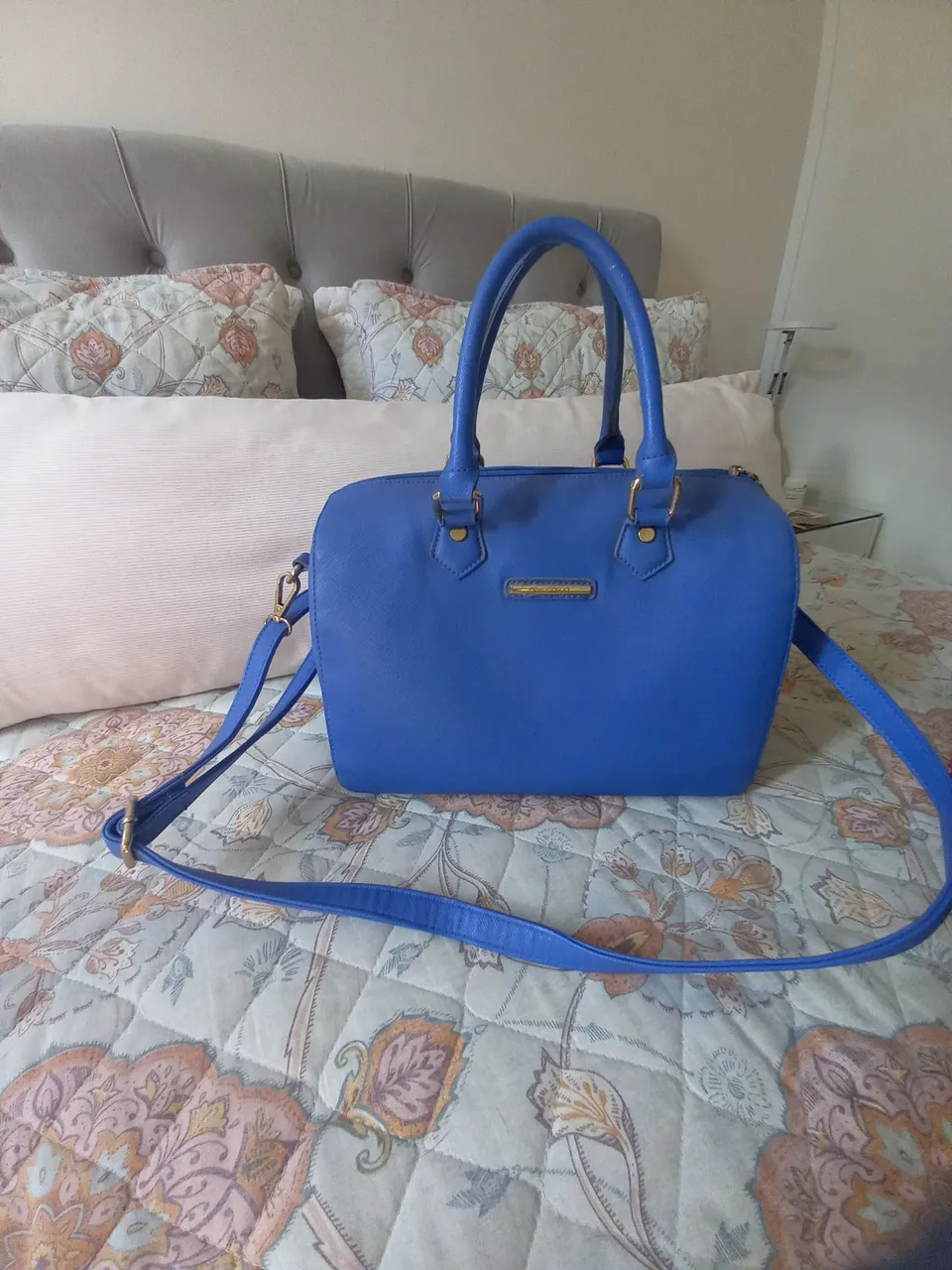 Bolsa de mão azul