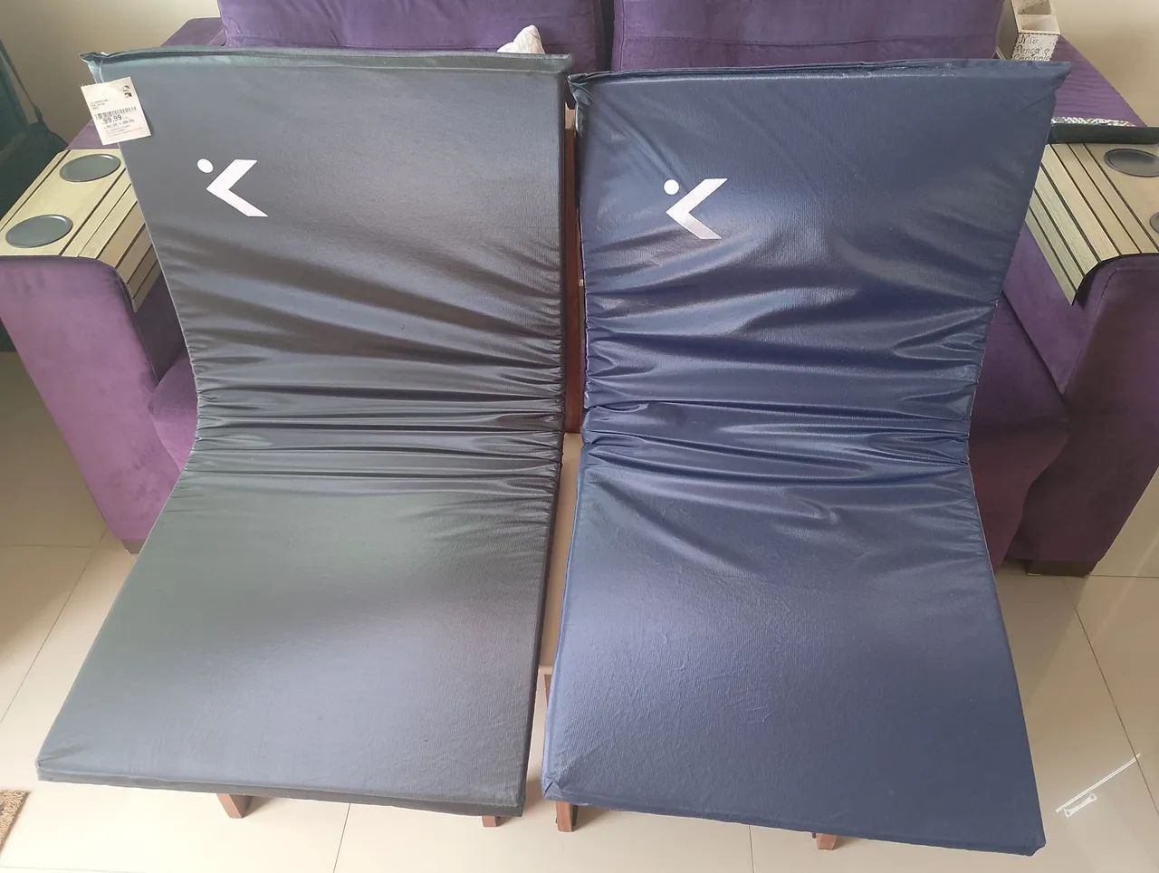 Colchonete Dobrável para Exercícios - Conforto e Praticidade - Foto 2