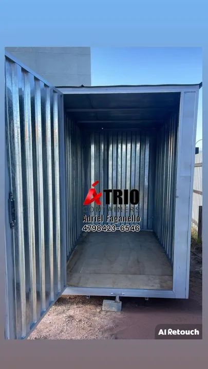 Container para Obra Galvanizado 3M - Foto 2