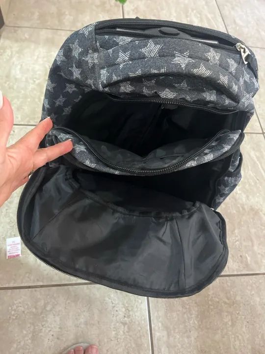 Mochila Escolar sestini nova com Rodinhas - Foto 2