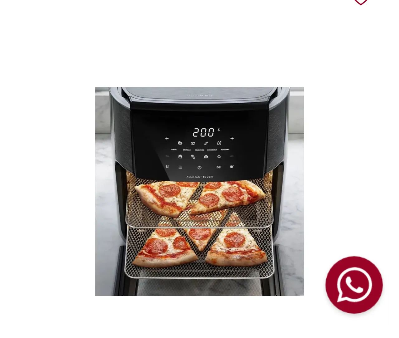 Airfryer Electrolux Rita 680 - 4,2L - Preto - Foto 3